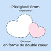 Plaque funéraire plaque-en-forme-de-double-coeur 26 Plaquedeces.fr